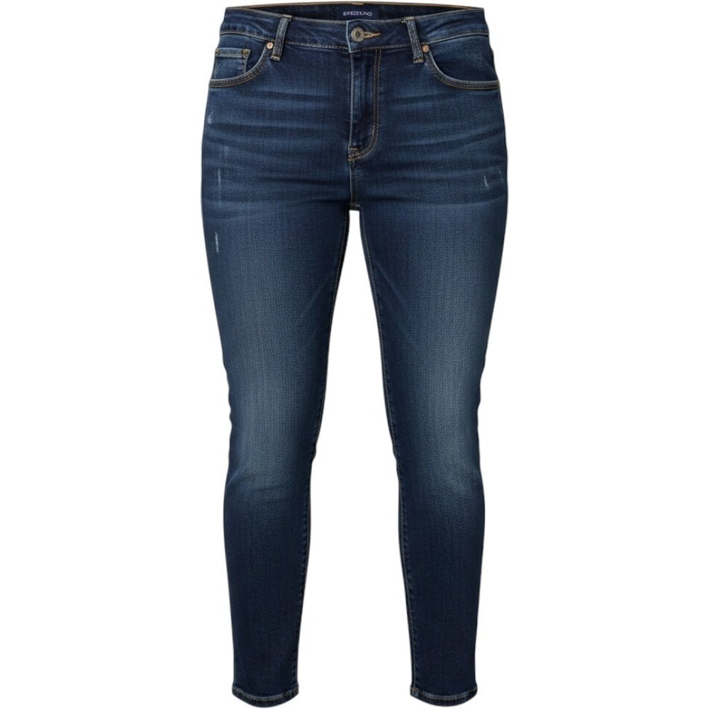 Bandolino Lisbeth‎ Crop Womans Size 14 Blue Jeans Y2K